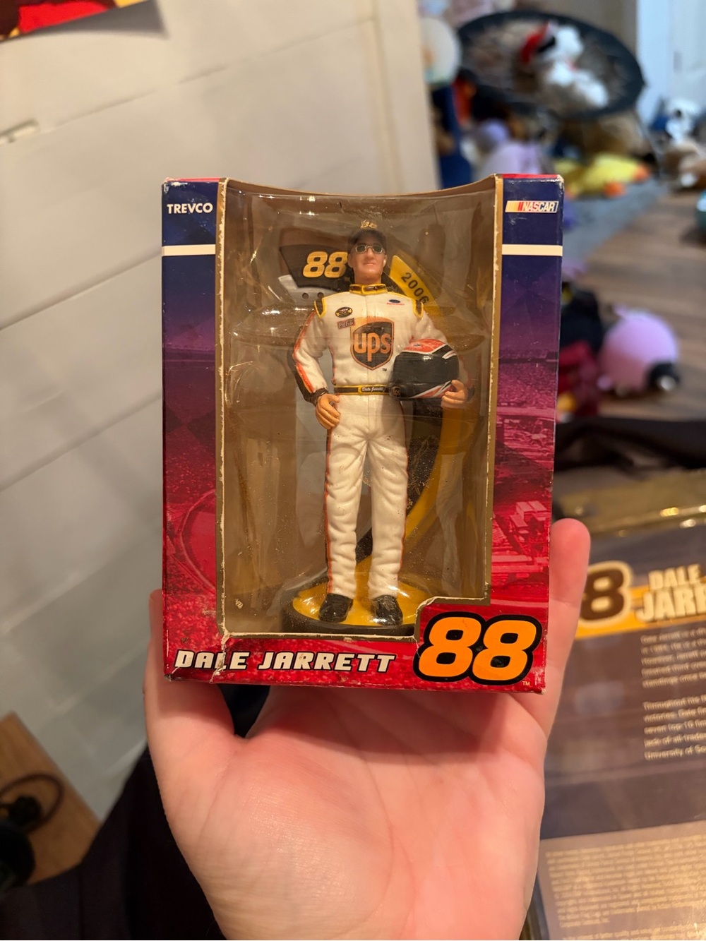 Dale Jarrett #88 White Racing Pants Figurine -